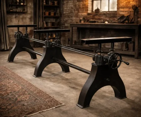 Atlanta XL opdraaibaar in hoogte verstelbaar tafelonderstel