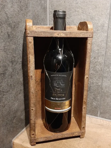 wijnrekje staand/hang oude steenmal